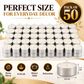 Premium Tealight Candles – Pack of 50 | Perfect for Décor & Celebrations