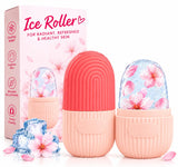 Beauty Ice Face Roller for Glowing Skin  | Reusable Silicone Facial Ice Roller | Reduces Puffiness, Dark Circles & Acne